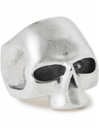 Jam Homemade - Revolution Skull Silver Diamond Ring - Silver
