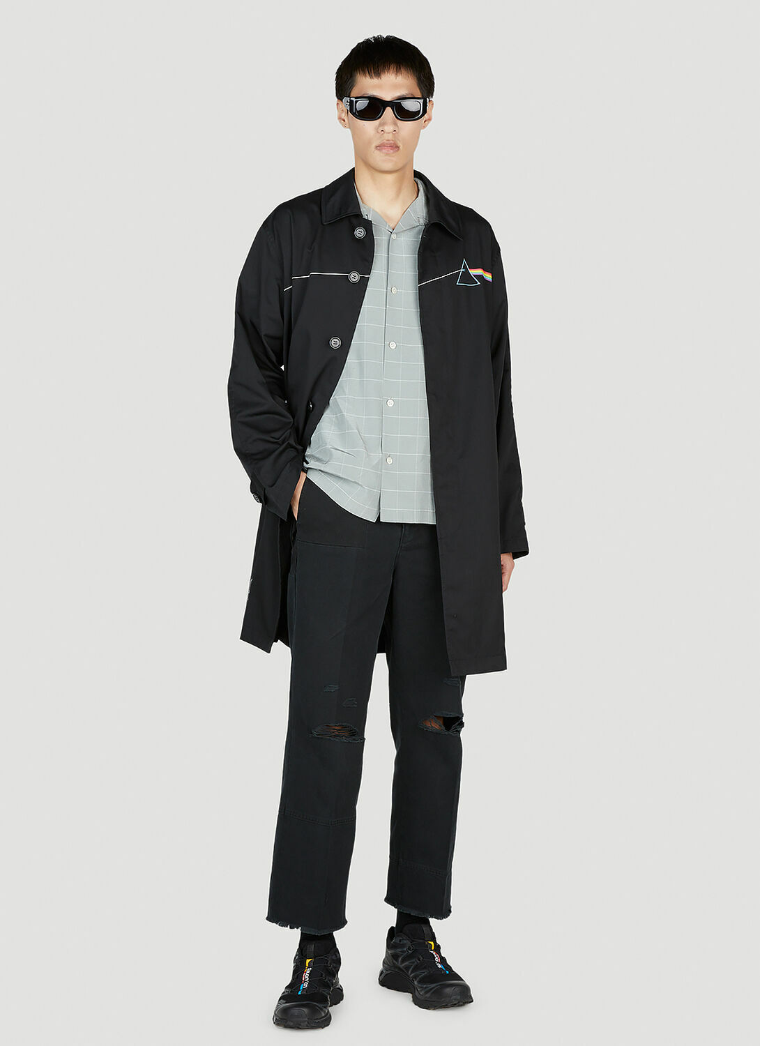UNDERCOVER Graphic Print Coat
