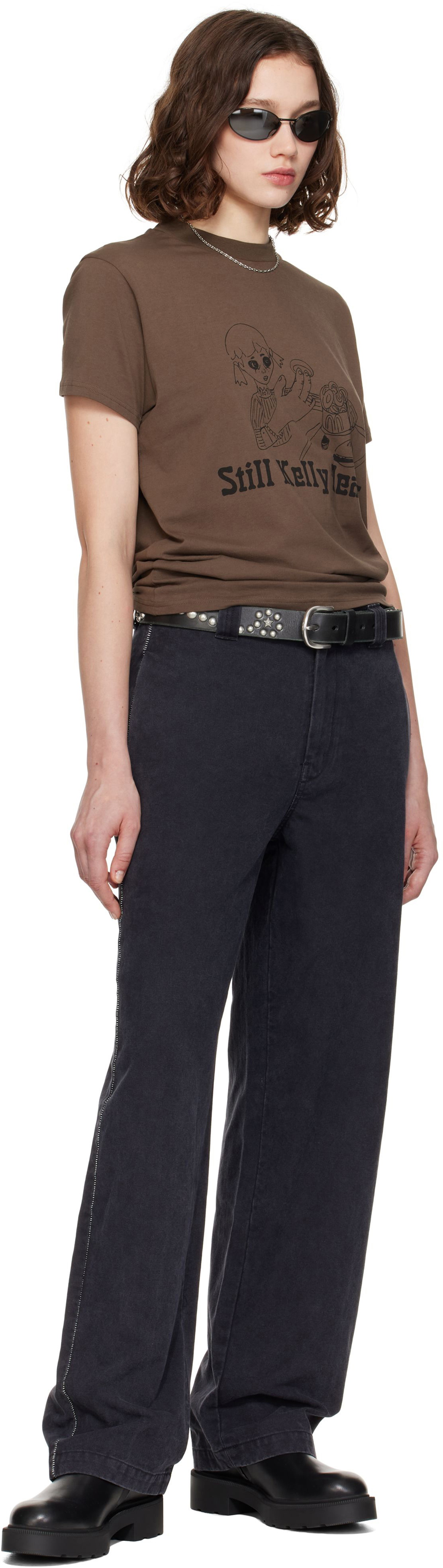 Still Kelly Brown 'SK Jeans' Baby T-shirt