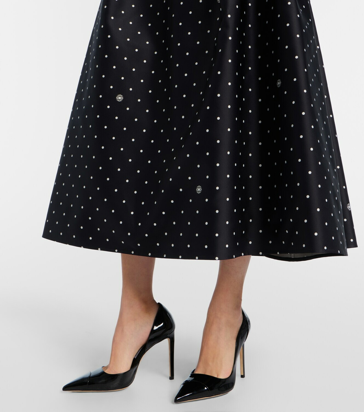 Elie Saab Polka-dot midi dress