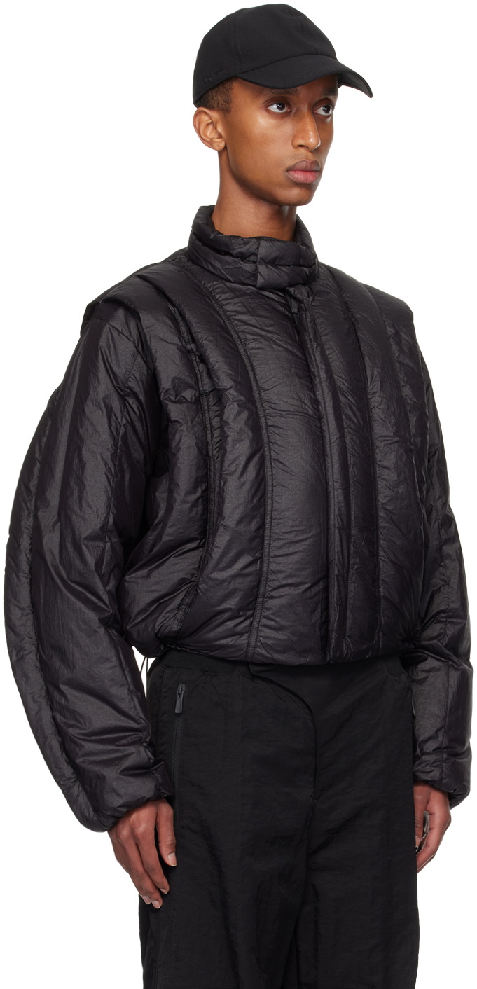 A. A. Spectrum Black Powders II Down Jacket