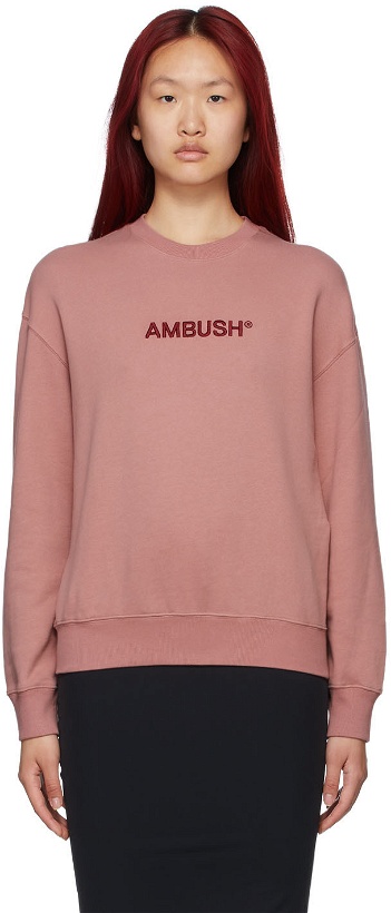 Photo: Ambush Pink Regular Fit Sweatshirt