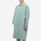 Fear of God ESSENTIALS Men's Woven Twill Long Coat in Sycamore