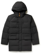 Aspesi - Quilted Shell Hooded Down Parka - Black