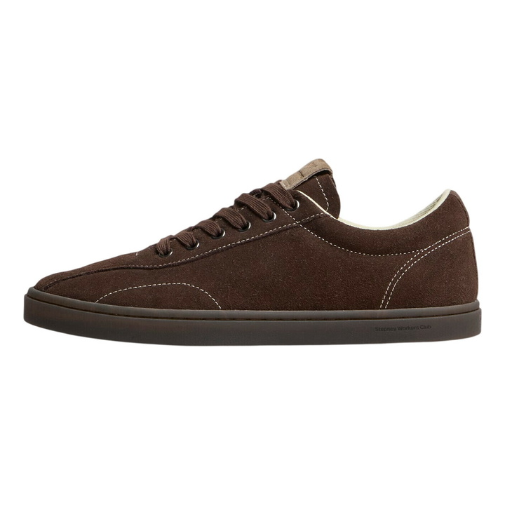 Photo: Stepney Workers Club Men's Surma Suede Sneaker in Dark Brown