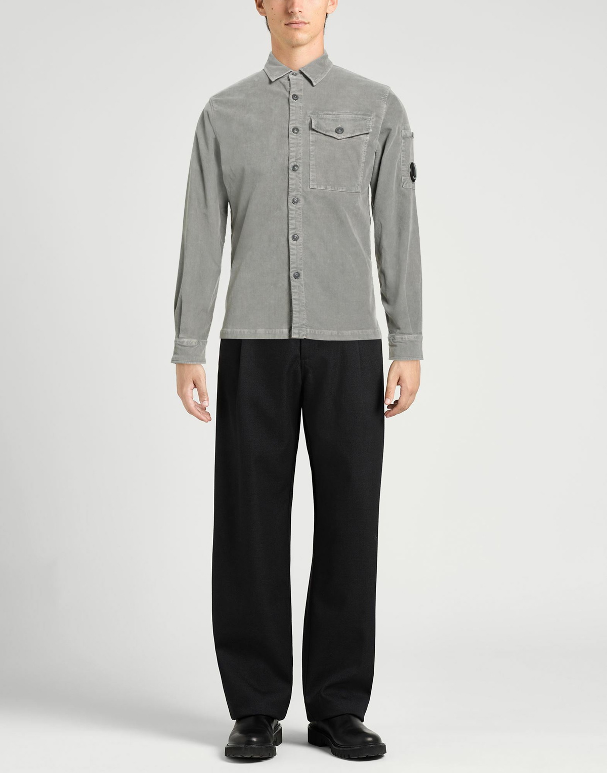 C. p. Company Mens Shirt in Grey
