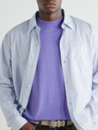 Auralee - Cotton-Jersey T-Shirt - Purple