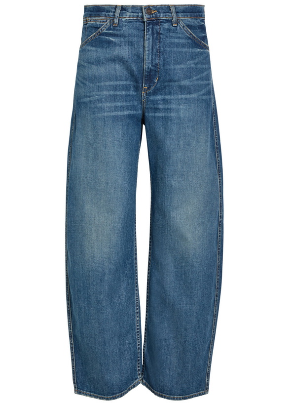 Photo: Nili Lotan Tribeca Wide-leg Jeans Blue