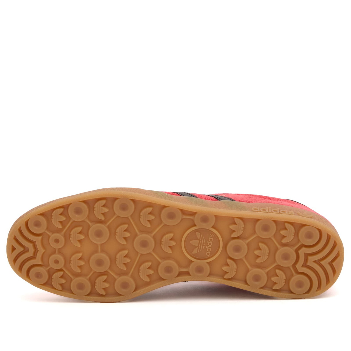 Adidas Gazelle Indoor in Lucid Red/Black/Gold Metallic