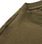 Rapha - Logo-Embroidered Mélange Cotton-Jersey T-Shirt - Green