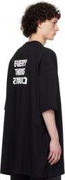 032c Black Point Zero Oversized T-Shirt