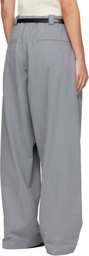 WILLY CHAVARRIA Gray Toluca Trousers