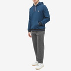 Paul Smith Men's Broad Stripe Zebra Popover Hoody in Blue