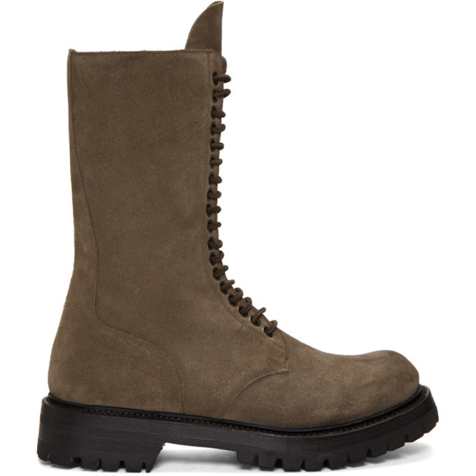 Photo: Rick Owens Brown Army Boots