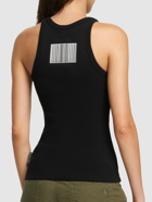 MARC JACOBS The Monogram Ribbed Tank Top