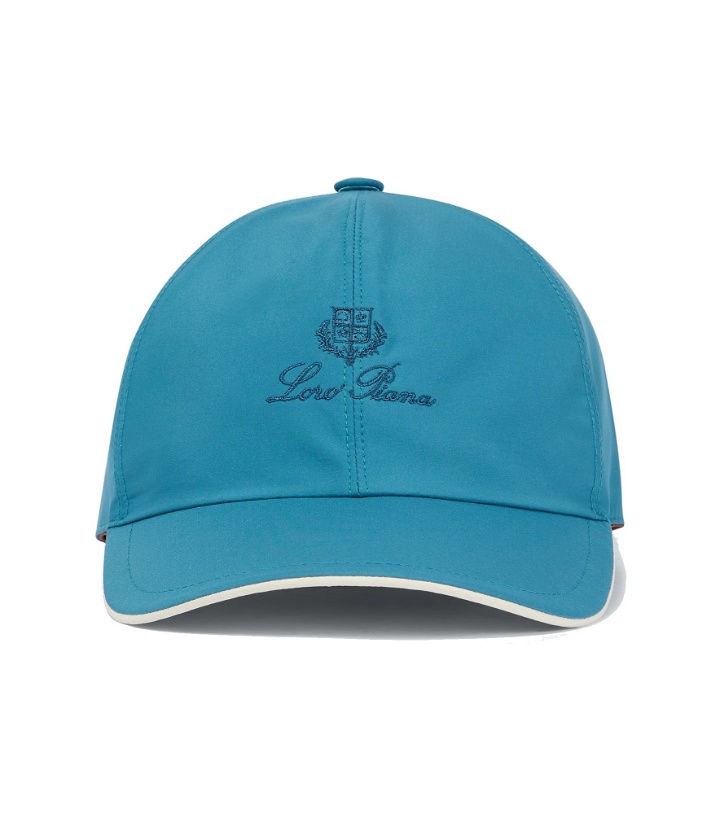 Photo: Loro Piana - Wind baseball cap with logo
