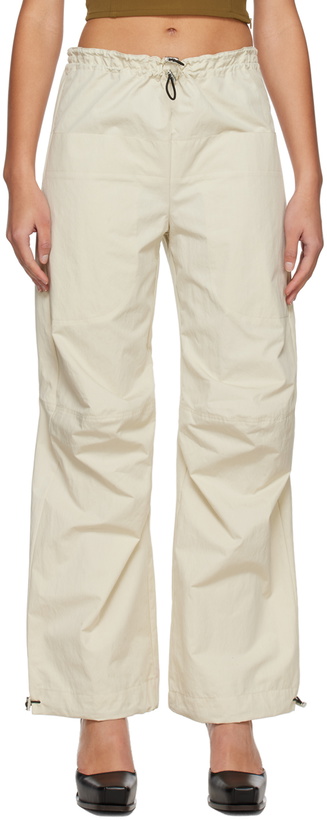 Photo: Yuzefi Beige Drawstring Lounge Pants