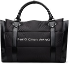 Feng Chen Wang Black Quilted Tote