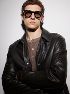 Jacques Marie Mage - Leclair Square-Frame Acetate Glasses