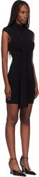 Jean Paul Gaultier Black 'The Short Conical' Minidress