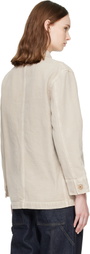 A.P.C. Beige Mina Chore Jacket