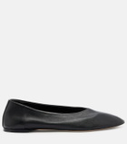 Toteme Leather ballet flats