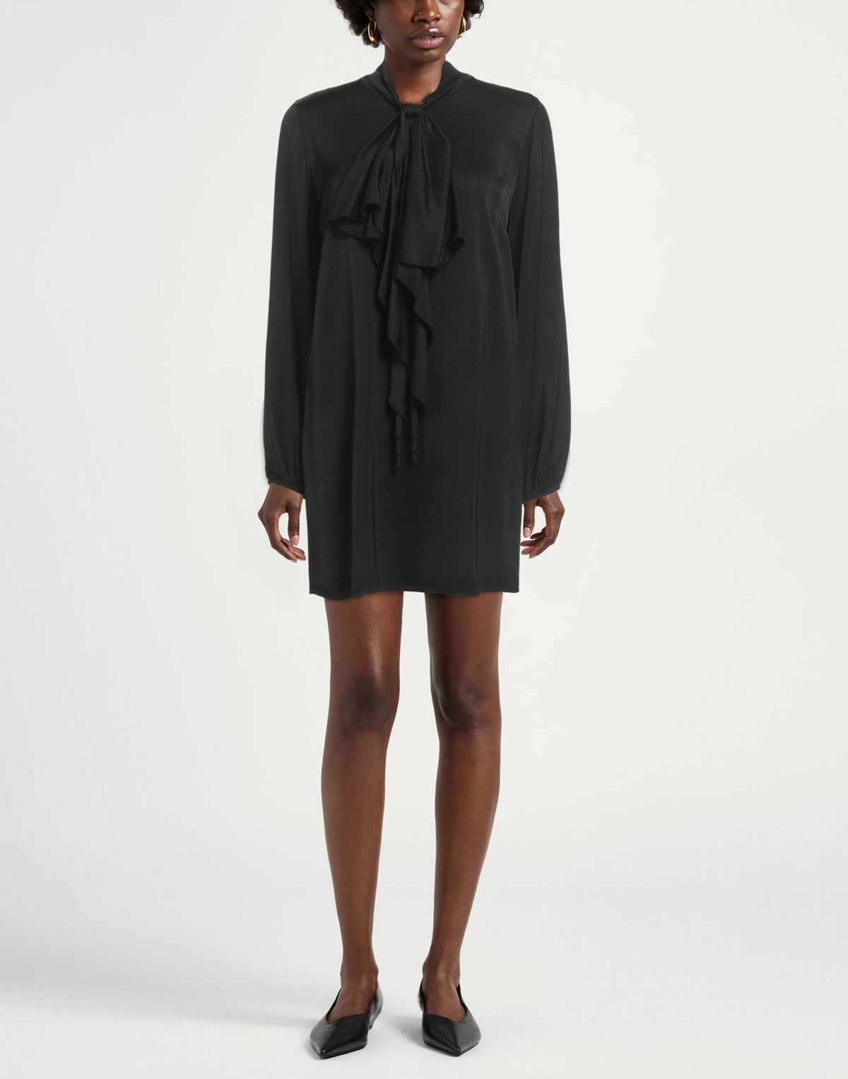 Manila Grace Womens Mini dress in Black