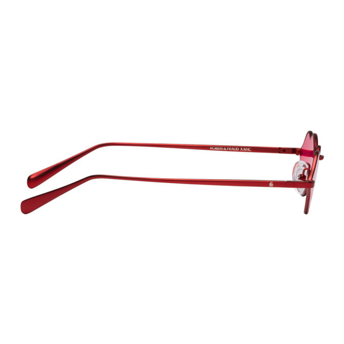 Roberi and Fraud Red KNC Edition Lips I Sunglasses