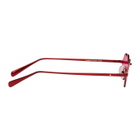 Roberi and Fraud Red KNC Edition Lips I Sunglasses