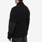 Dickies Men's Red Chute Sherpa Fleece Jacket in Black