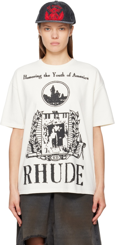 Photo: Rhude White 'Youth of America' T-shirt