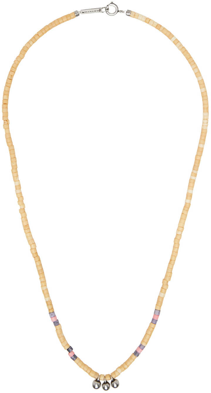 Isabel Marant Brown Beaded Necklace
