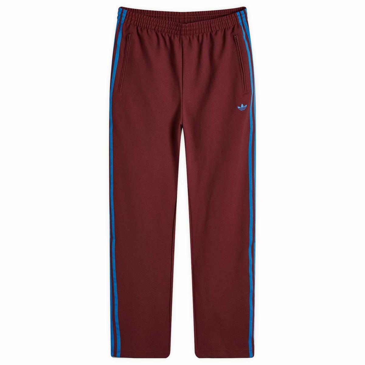 Adidas Men's Beckenbauer Track Pant in Shadow Red adidas
