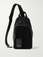 LOEWE - Flex Sling Leather and Suede-Trimmed Canvas Bag