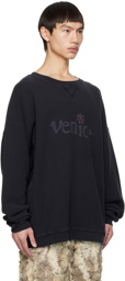 ERL Black 'Venice' Sweatshirt