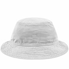 Acne Studios Buko Fade Face Bucket Hat in Light Grey