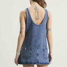 Charles Jeffrey Loverboy Women's Denim Vest Dress in Wash Denim