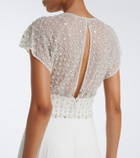 Jenny Packham Bridal Momento tulle and silk chiffon gown