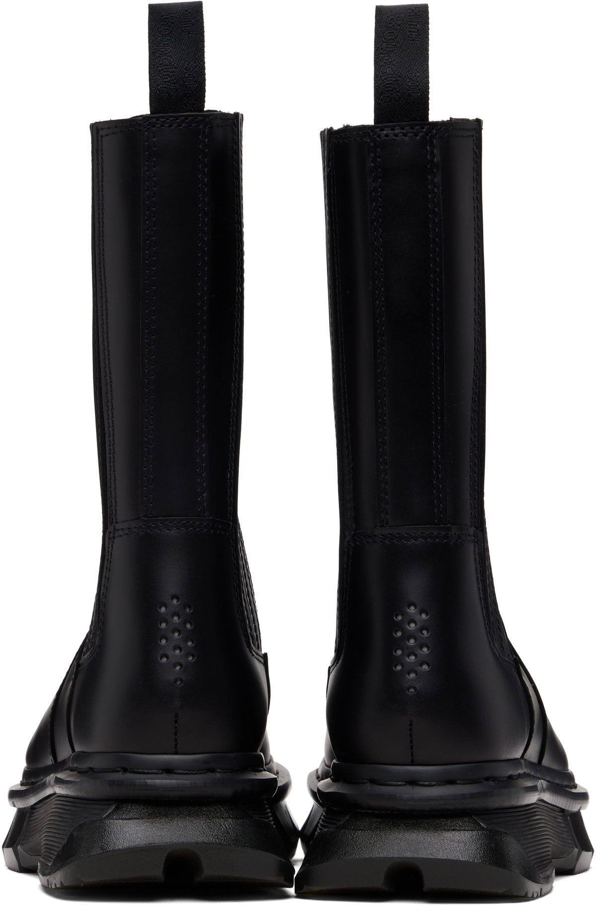 Dr. Martens Black 14XX Qubist Chelsea Boots