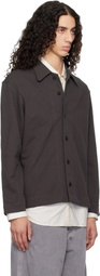 Lady White Co. Brown Francisco Button Down Shirt
