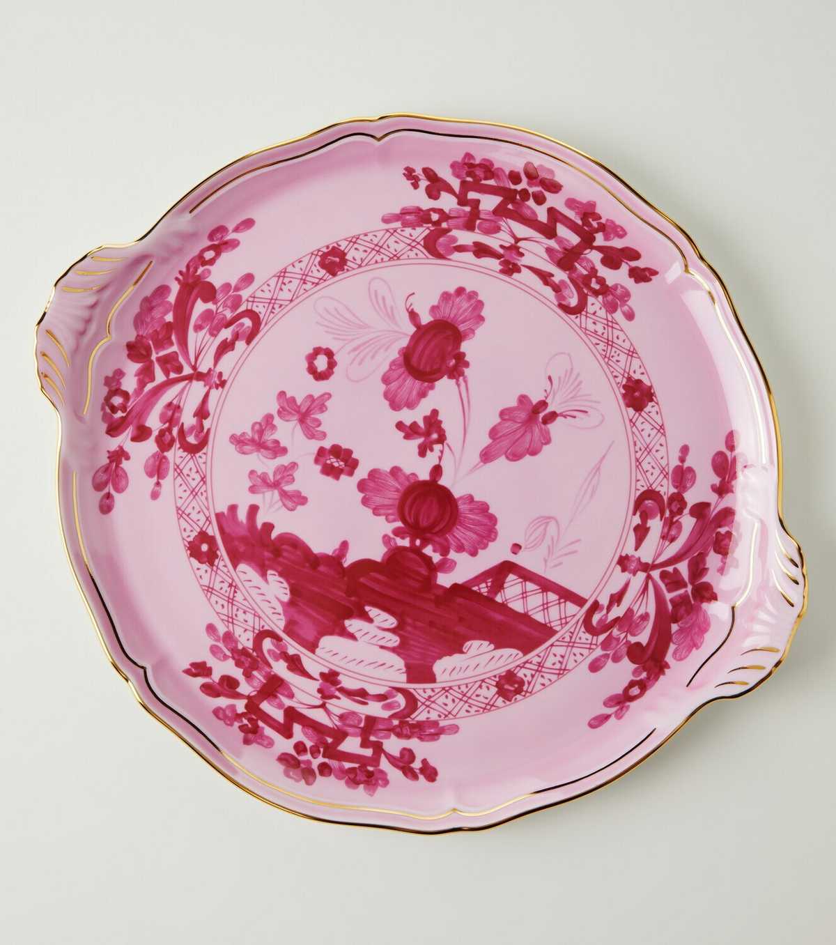 Ginori 1735 Oriente Italiano porcelain cake plate