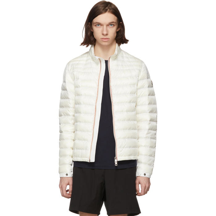 Photo: Moncler White Down Daniel Jacket