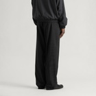 mfpen Men's Dry Wool Patch Trousers in Dark Grey Dry Wool