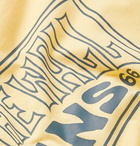 Vans - Logo-Print Cotton-Jersey T-Shirt - Yellow