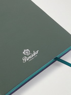 Pineider - Blues Notes Printed Leather Notebook