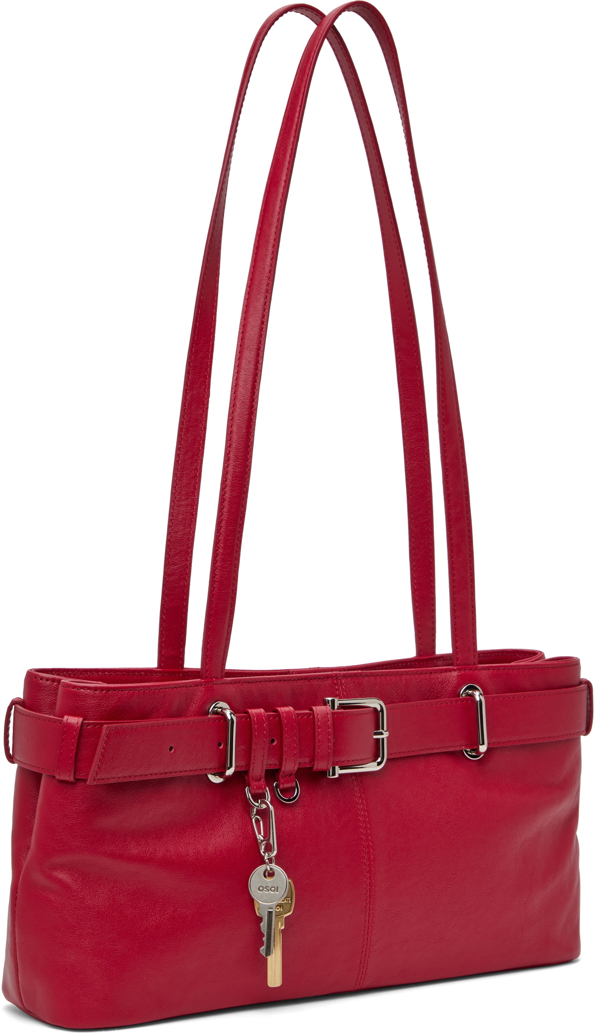 OSOI Red Shoulder Brocle Bag OSOI