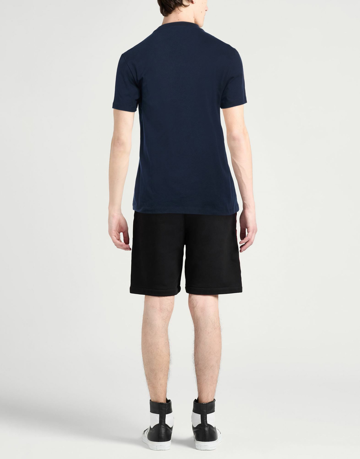 Versace Mens T-shirt Midnight in Blue