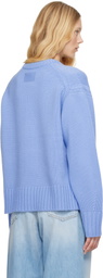 Guest in Residence Blue Cozy Crew Sweater