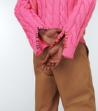 Marni - Cable-knit wool cardigan