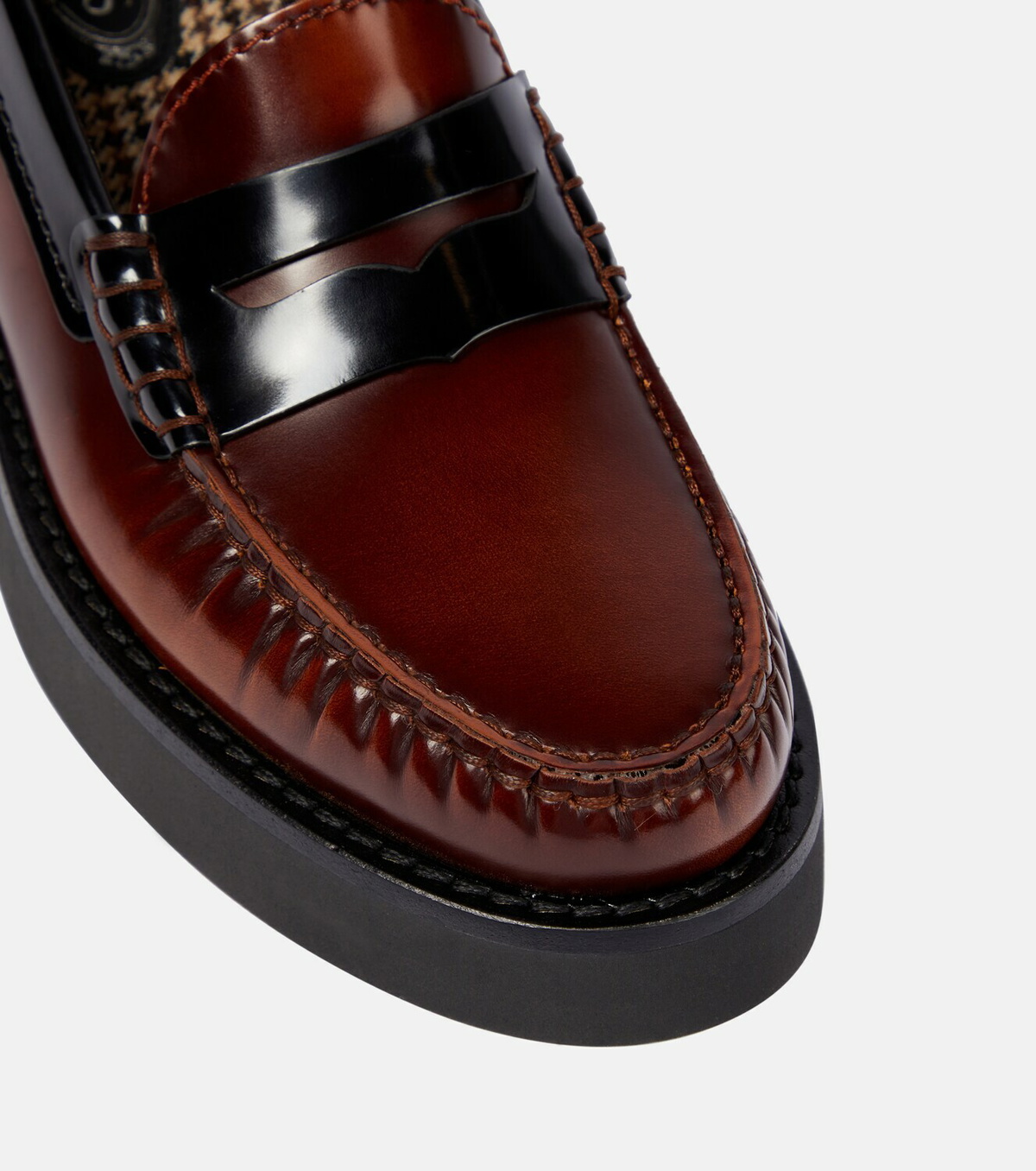 tod's platform loafers